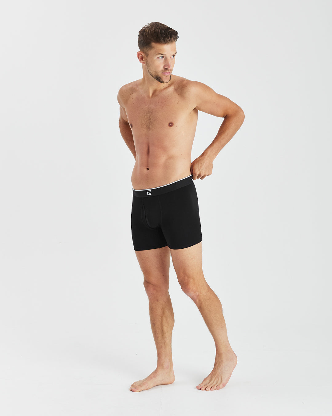 Superzachte bamboe boxershorts met gulp (3-pack)