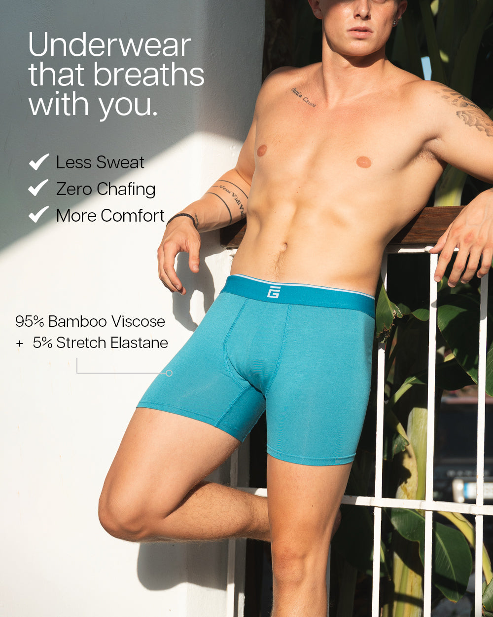 Superzachte bamboe boxershorts (3-pack)