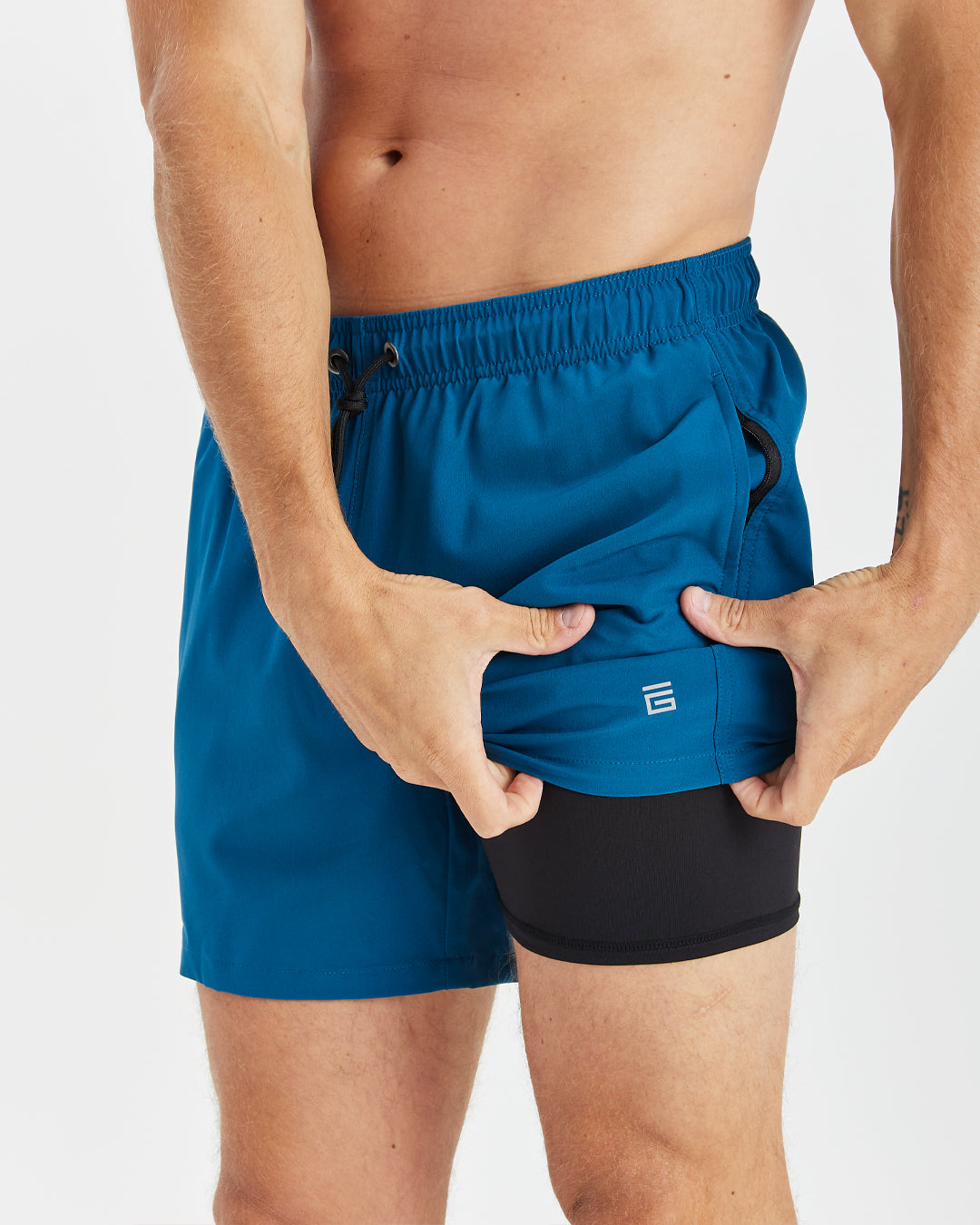 Zwemshort met nul mesh